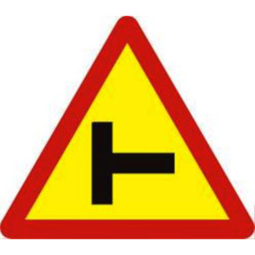 Biển báo hiệu giao thông báo nguy hiểm W.205b đường giao nhau