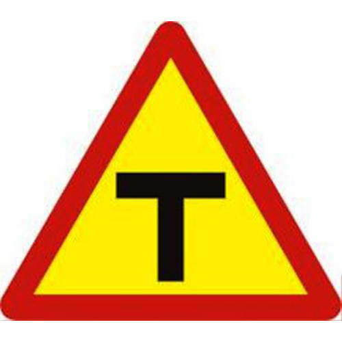 Biển báo hiệu giao thông báo nguy hiểm W.205d đường giao nhau